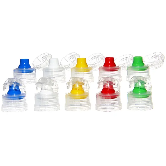 28mm 38mm Sport Flip Top Plastic Bottle Cap for Drink Water Beverage