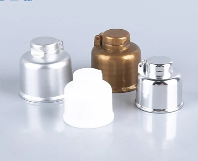 中国工場シルバーボトルキャップ格安価格 20/410 24/410 28/410 プラスチックフリップトップキャップ洗顔料ボトル